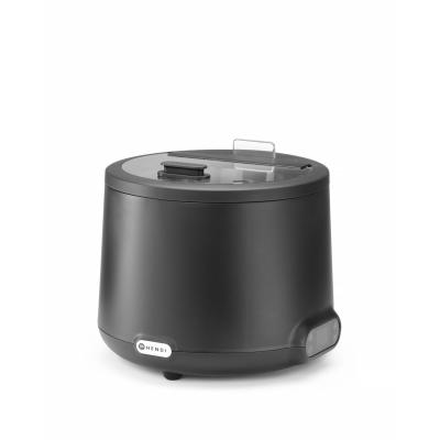 Kotlik na polévku UNIQ, HENDI, designed by Robert Bronwasser, 8L, Černá, 230V/500W, ⌀365x(H)325mm | 860526